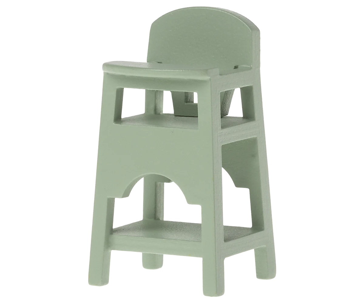 Maileg High Chair for Mouse Mint 2024