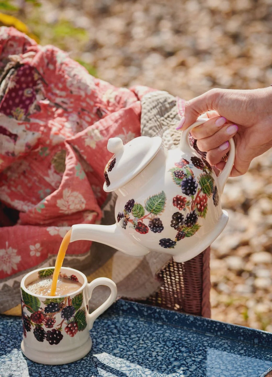 Emma Bridgewater Blackberry 3 Mug Teapot Wells Trading Company