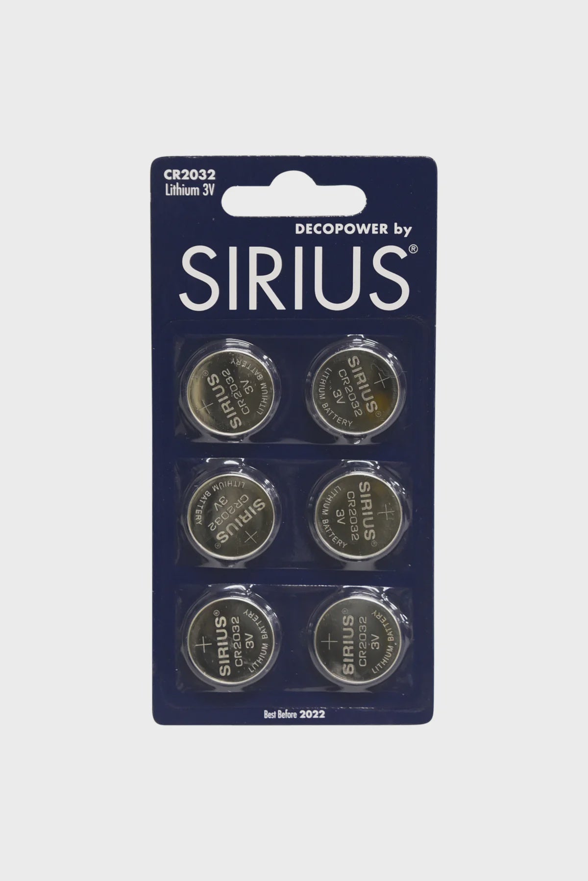 SIRIUS Remote & Tealight Batteries Pack of 6