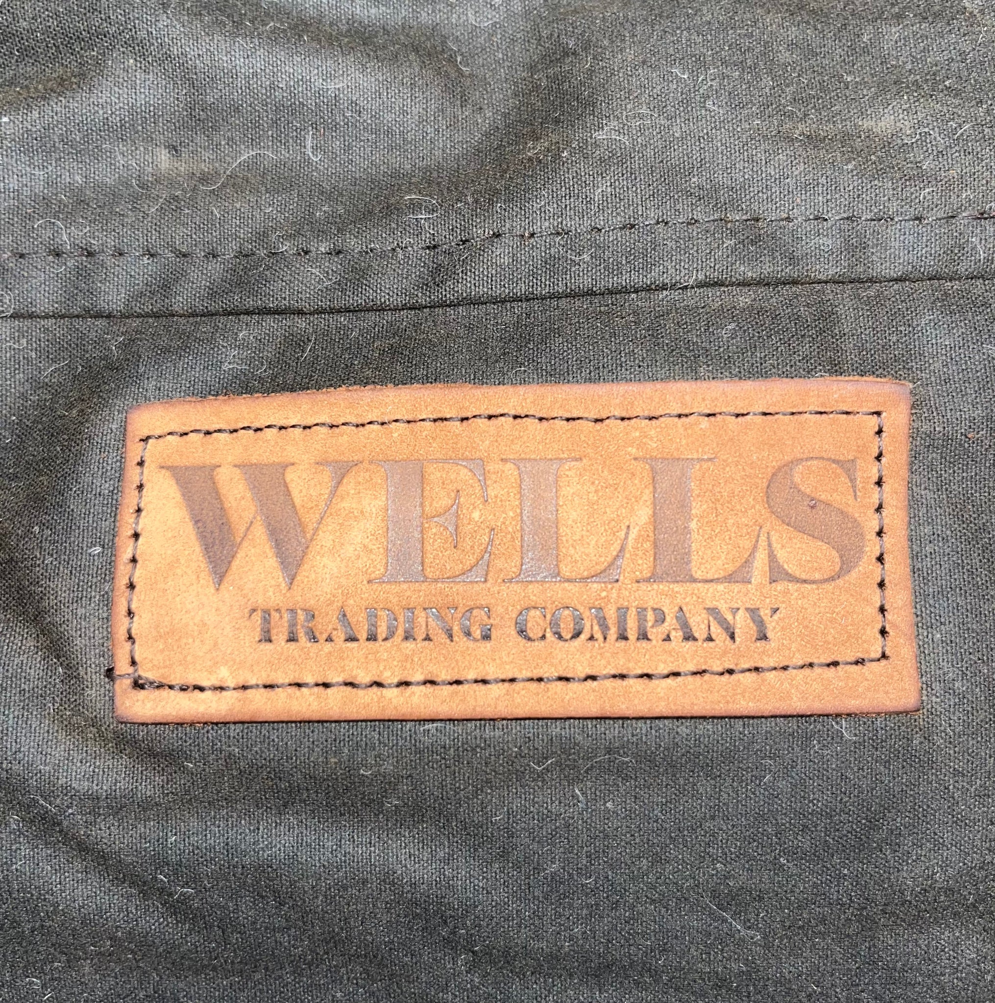 Wells Oilskin Insulated Picnic Cooler Bag