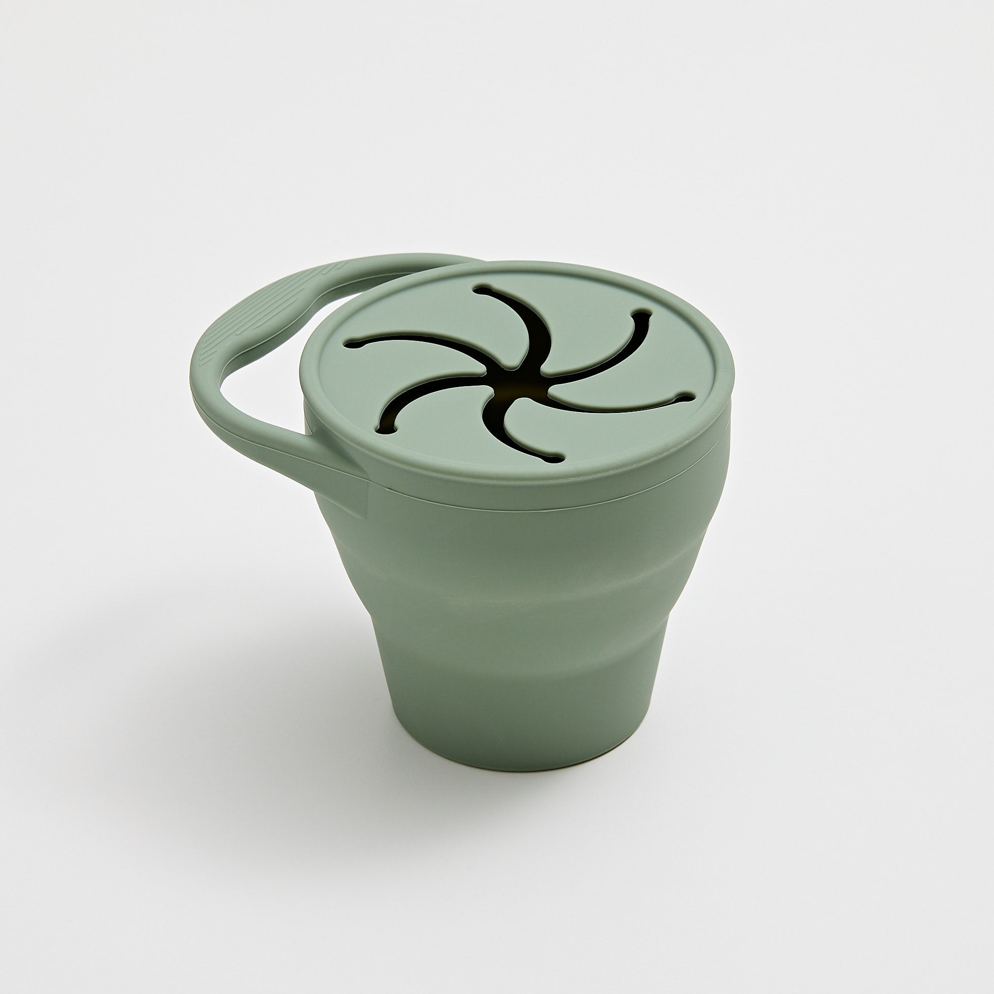 Over the Dandelions Silicone Snack Cup Soft Moss