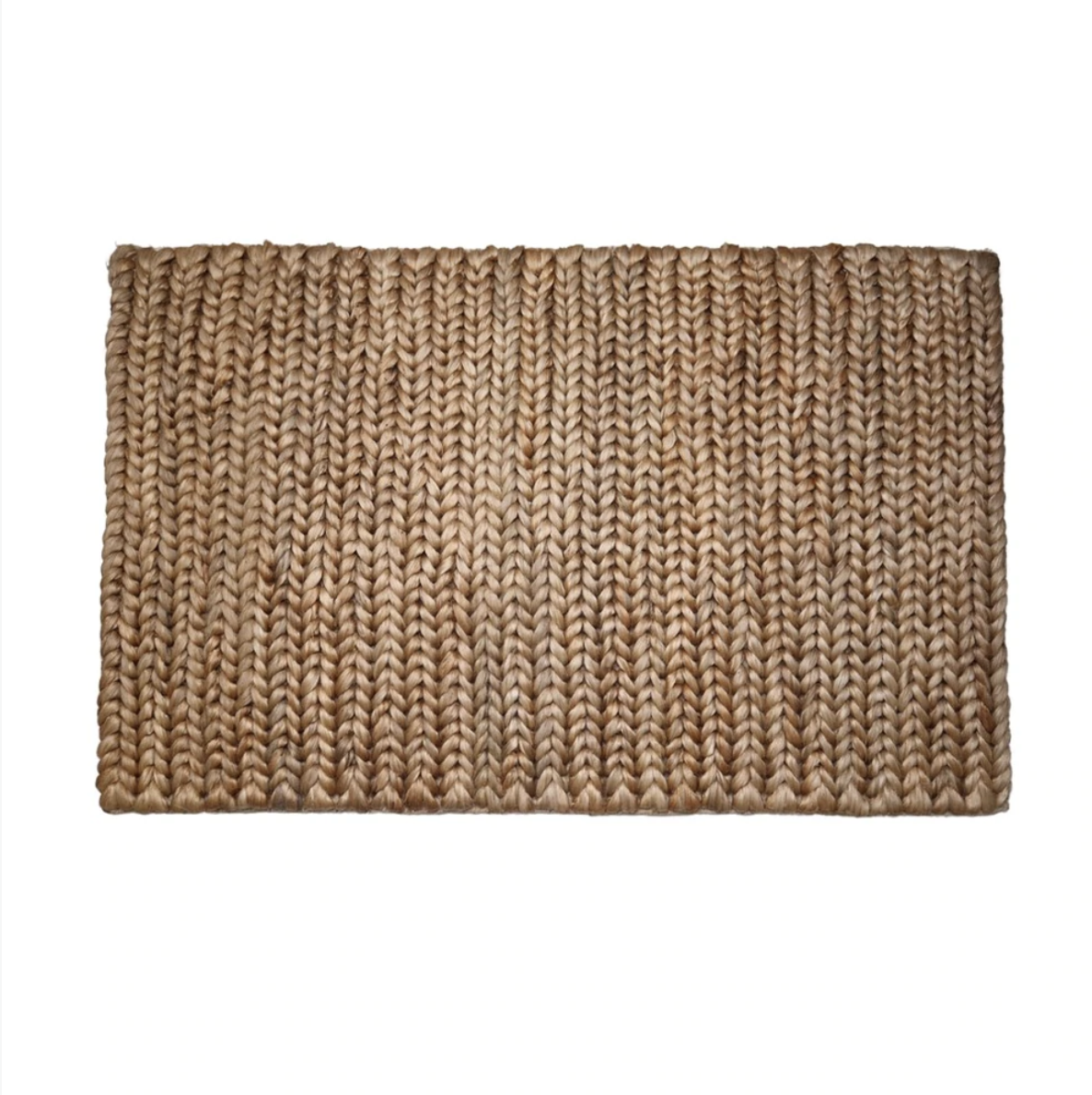 Jute Rug Thick Tail Brown 60x90