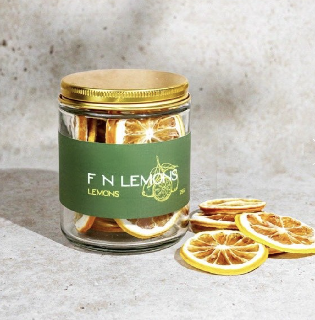 F N Lemons - 25g Jar Lemons