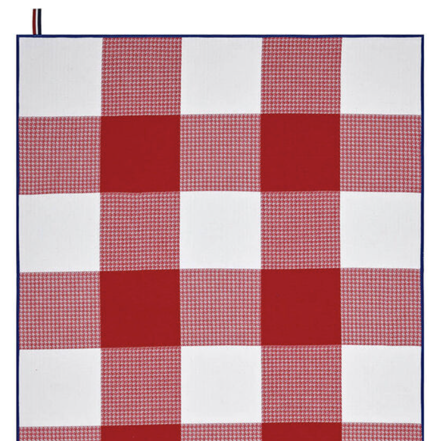 Le Jacquard Francais Elysee Rouge Tea Towel 80x60cm
