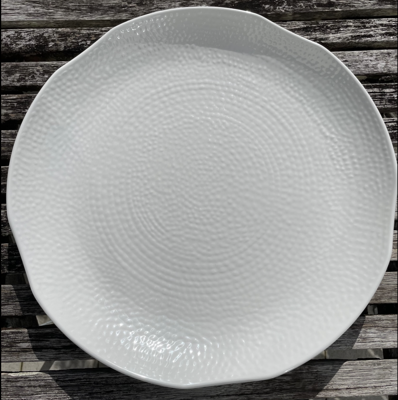 Bella Tavolo White Melamine XL Platter