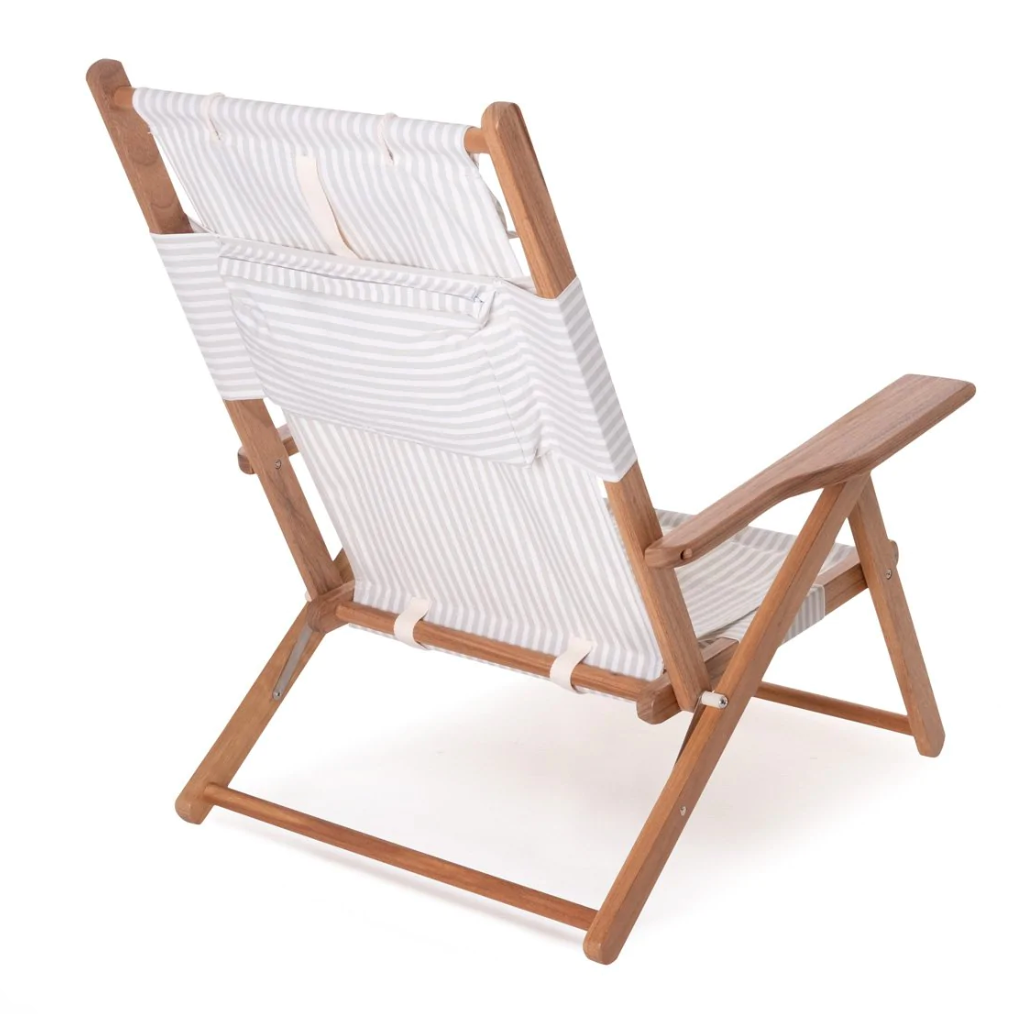 Business and Pleasure The Tommy Chair Sage Stripe