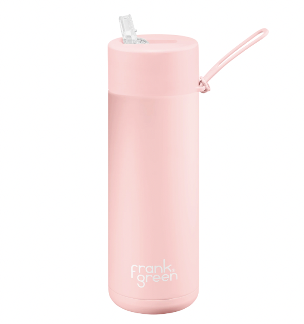 Frank Green Reusable Bottle 595ml Blush Pink
