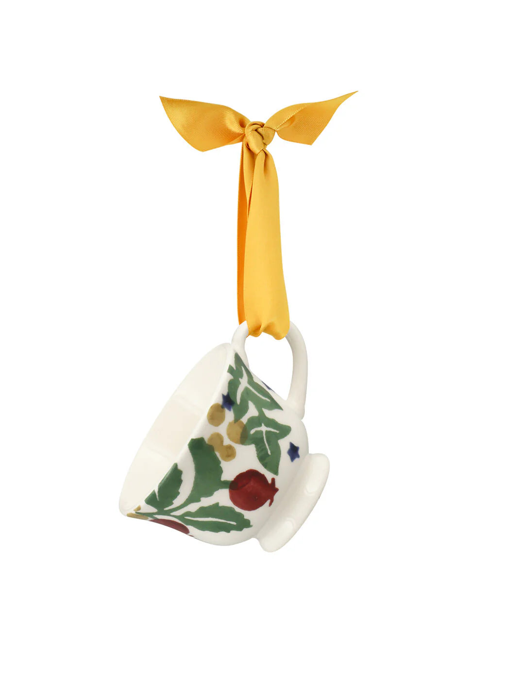 Emma Bridgewater Rosehip & Ivy Tiny Teacup Decoration