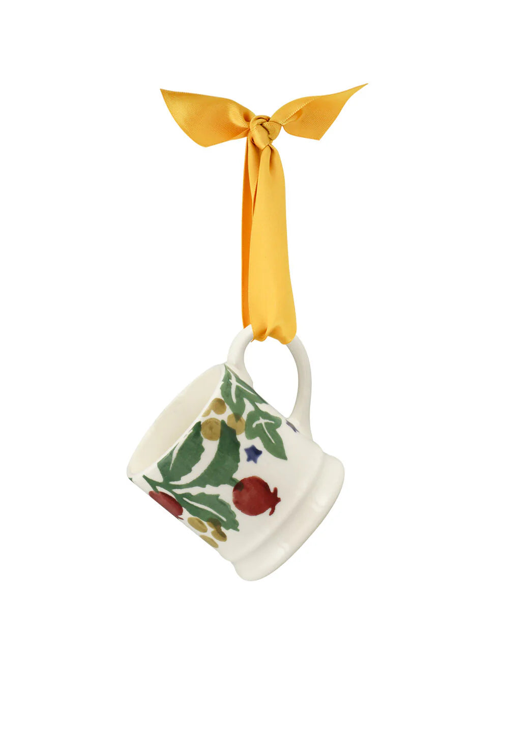 Emma Bridgewater Rosehip & Ivy Tiny Mug Decoration