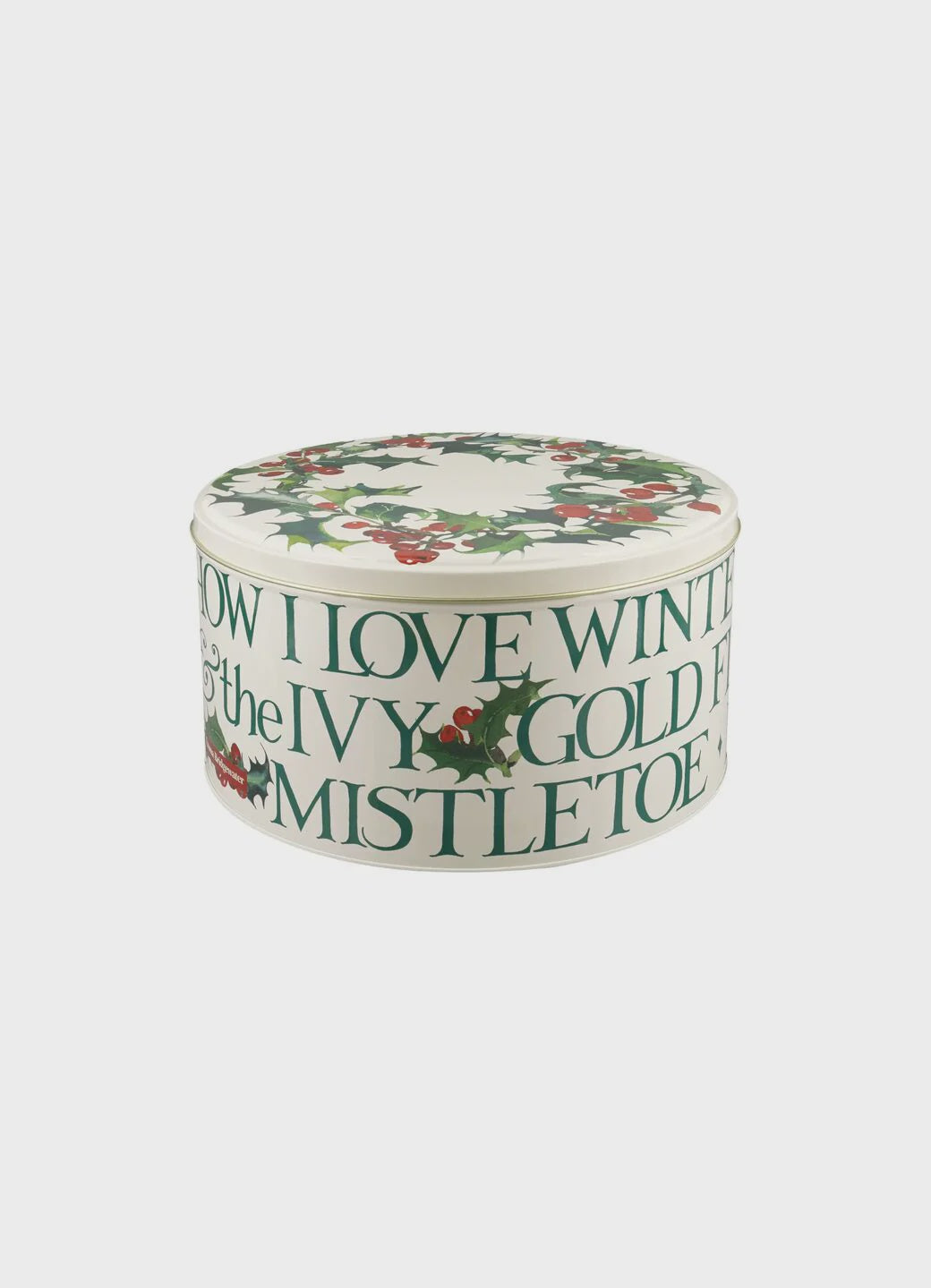 Emma Bridgewater Holly Round Cake Tin Medium