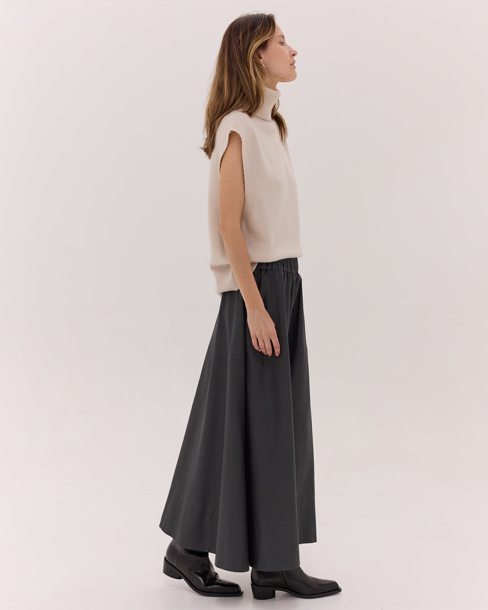 Cloth & Co Maxi Skirt Carbon