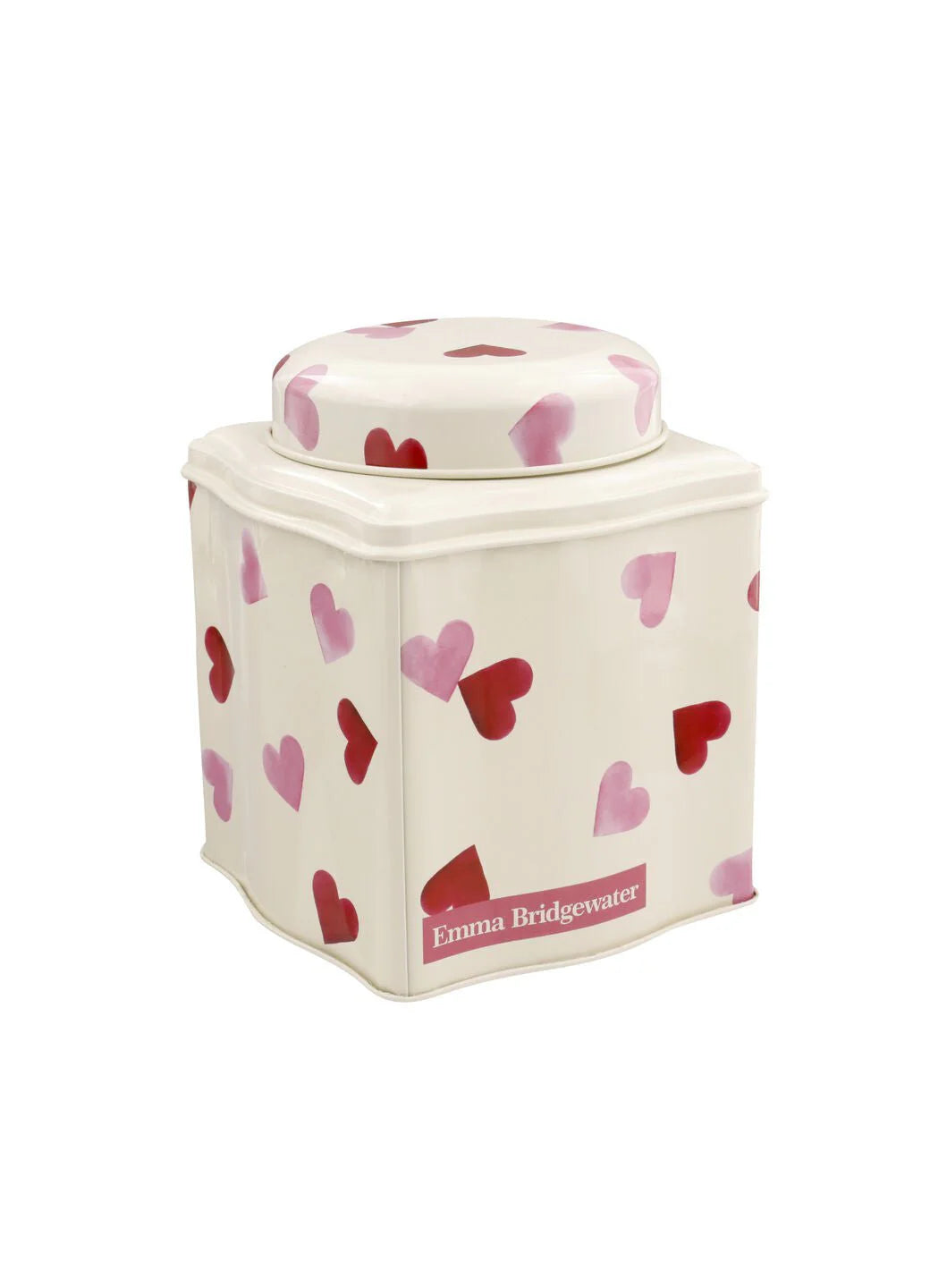 Emma Bridgewater Pink Hearts Tea Caddy