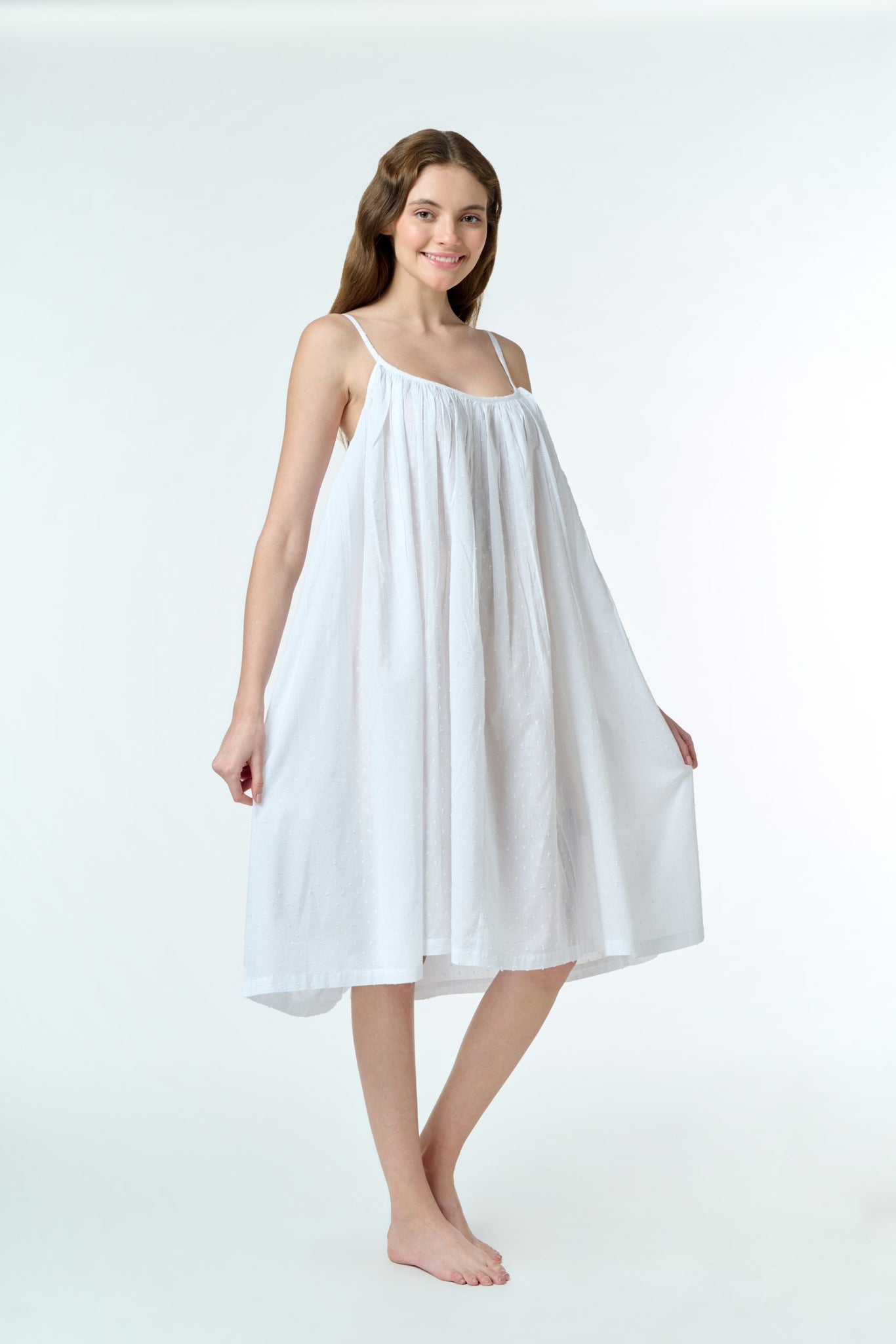 Arabella 100% Cotton Slip Hailspot Wells Trading Company Arabella 100% Cotton Slip Hailspot Wells Trading Company