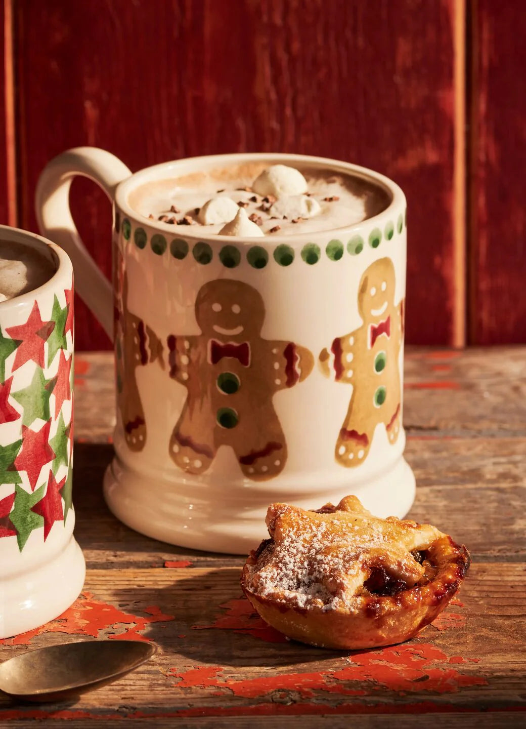 Emma Bridgewater Gingerbread Biscuit 1/2 pint Mug
