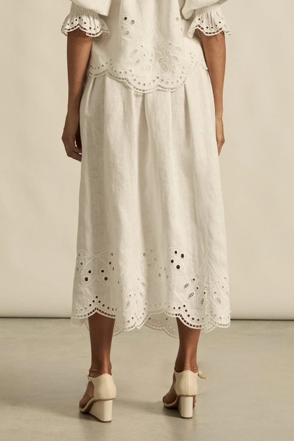 Zoe Kratzmann Jetty Skirt Porcelain