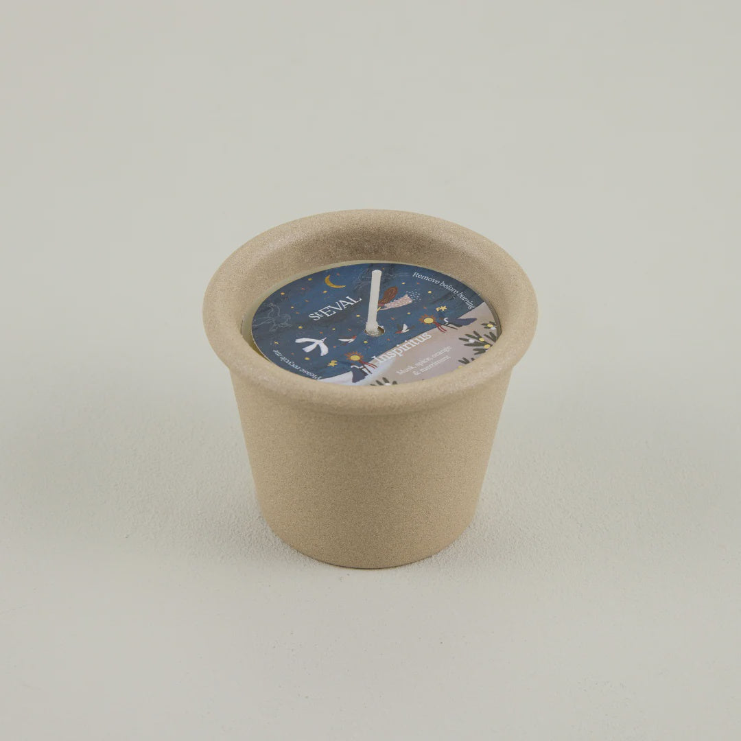 St Eval Stardust Ivory Pot Inspiritus