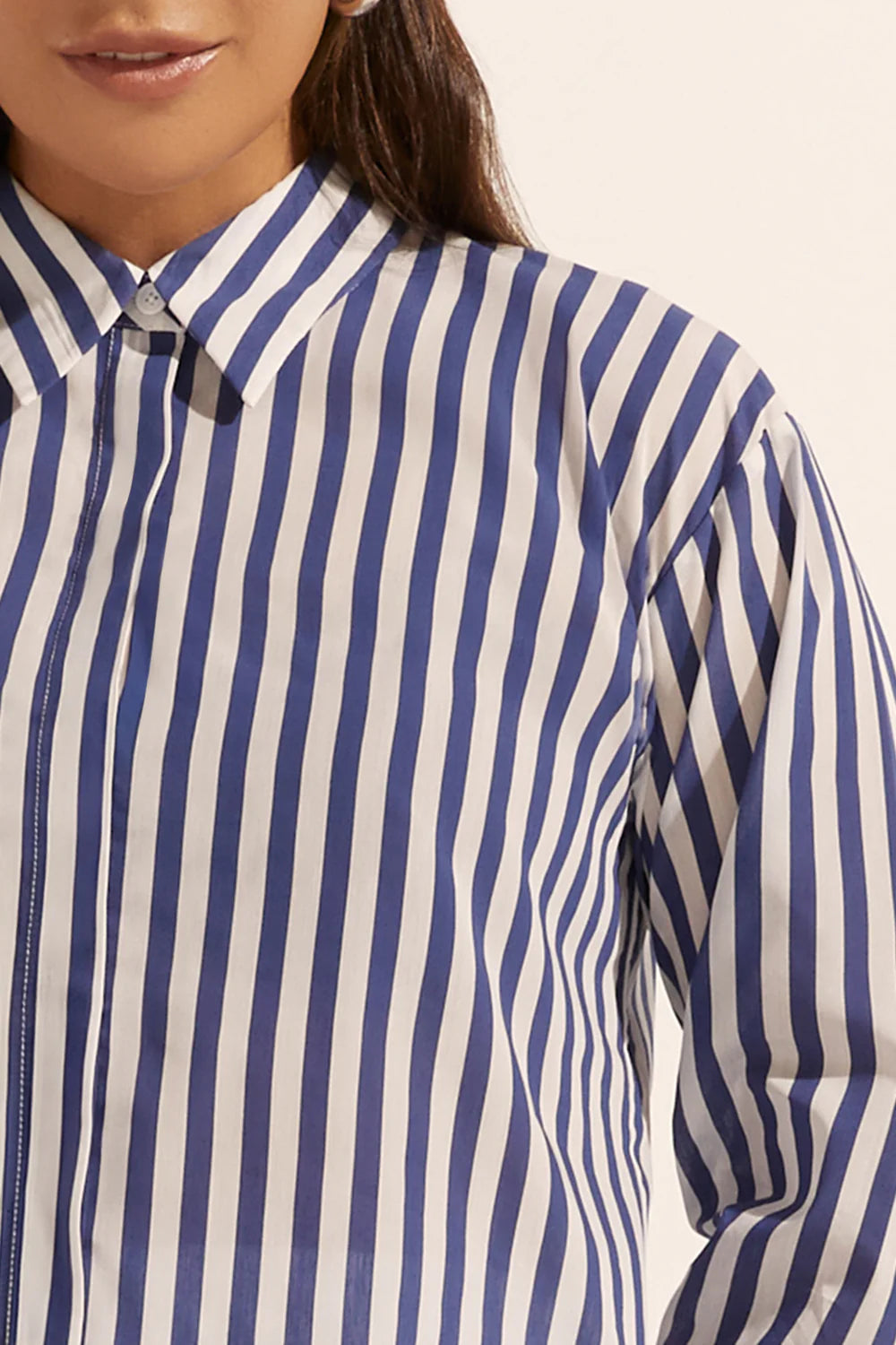 Zoe Kratzmann Agile Top Navy Stripe