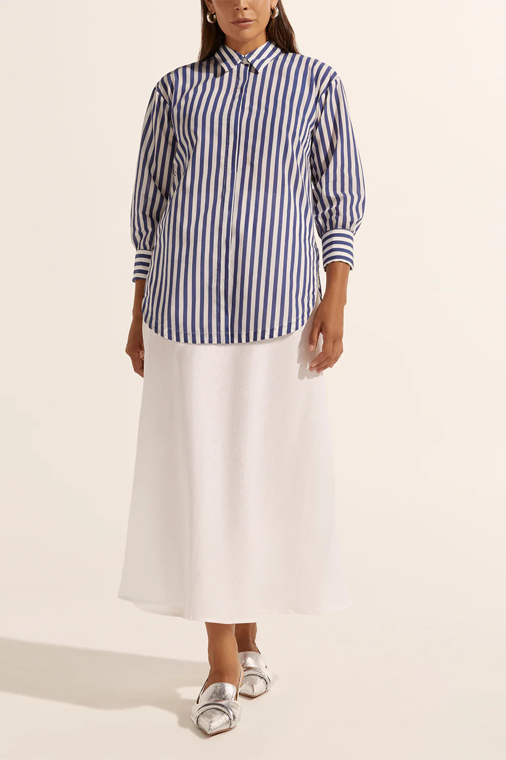 Zoe Kratzmann Agile Top Navy Stripe