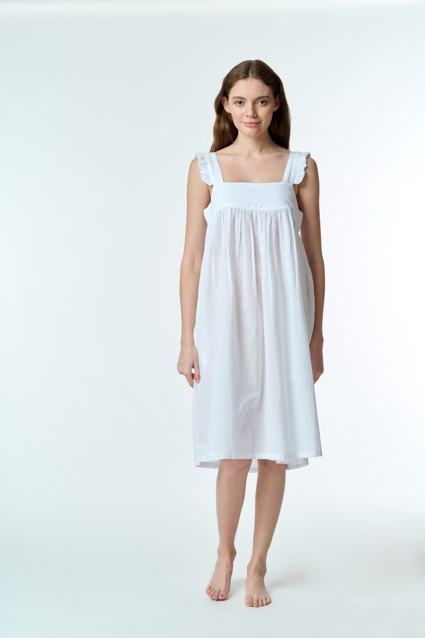 Arabella 100% Cotton Dress Pintucked Hailspot