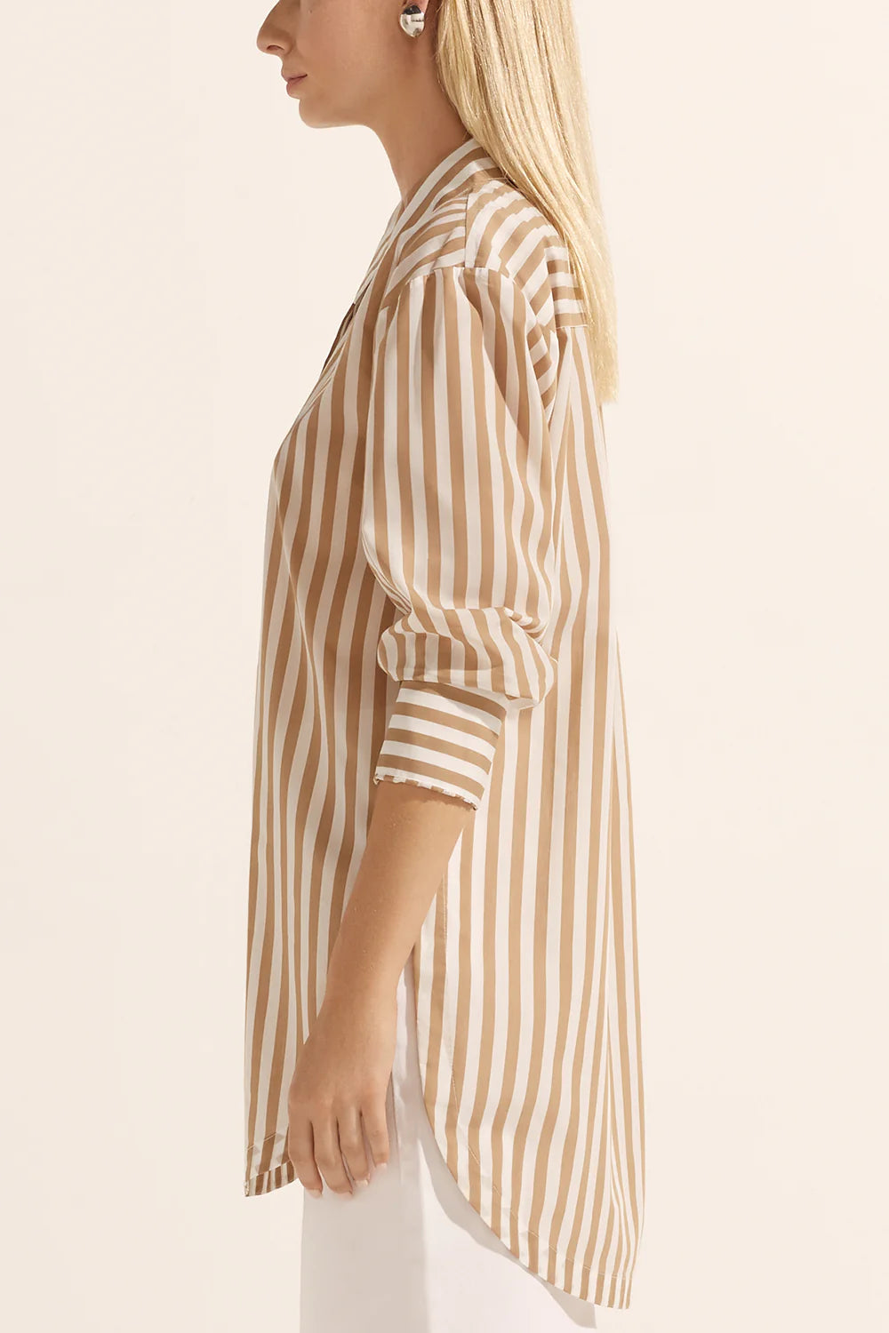 Zoe Kratzmann Agile Top Flax Stripe