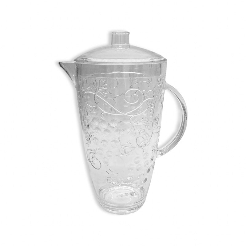 Acrylic Pitcher Grape Design