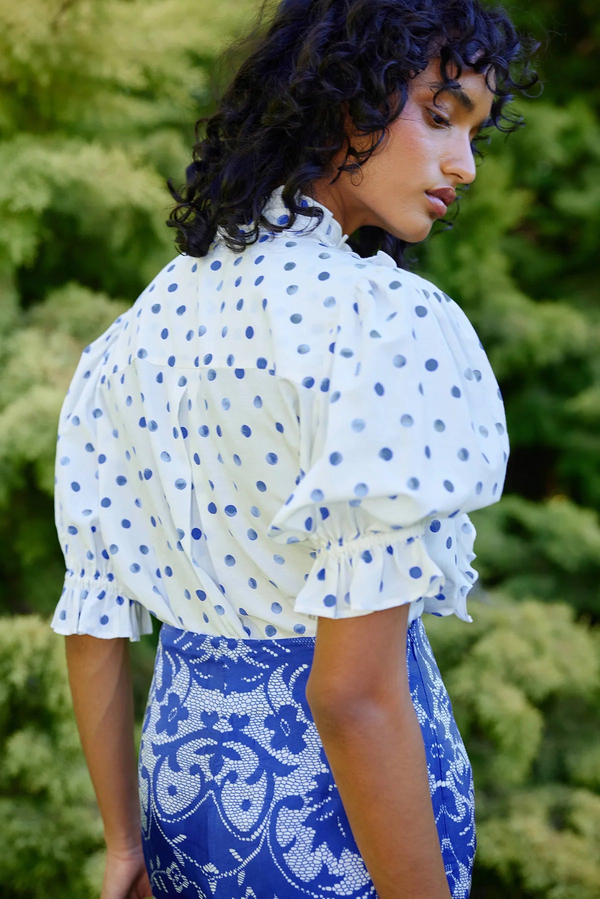 Aston Mavis Blouse Antique Royal