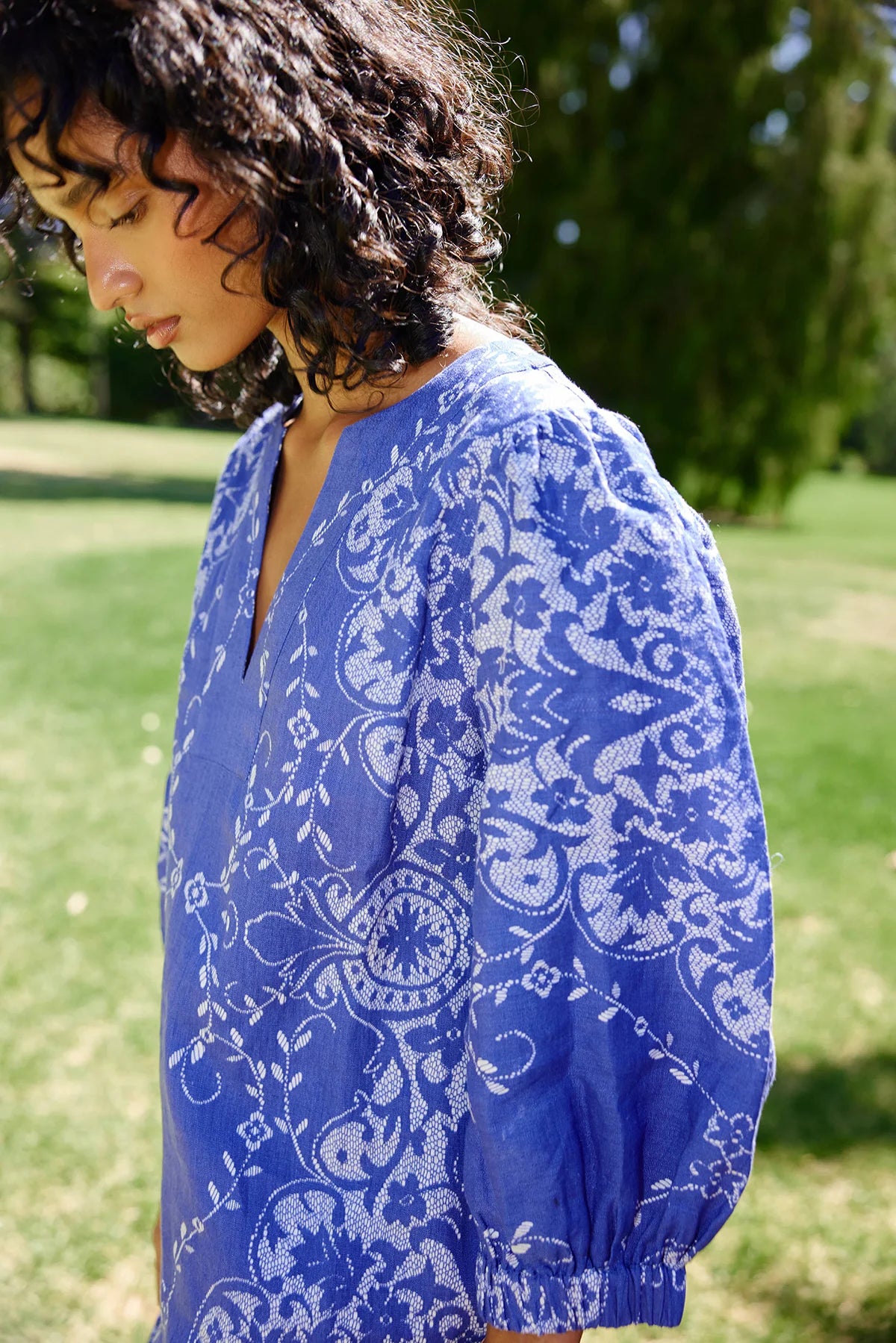 Aston Doris Dress Royal Antique (Pre-order)