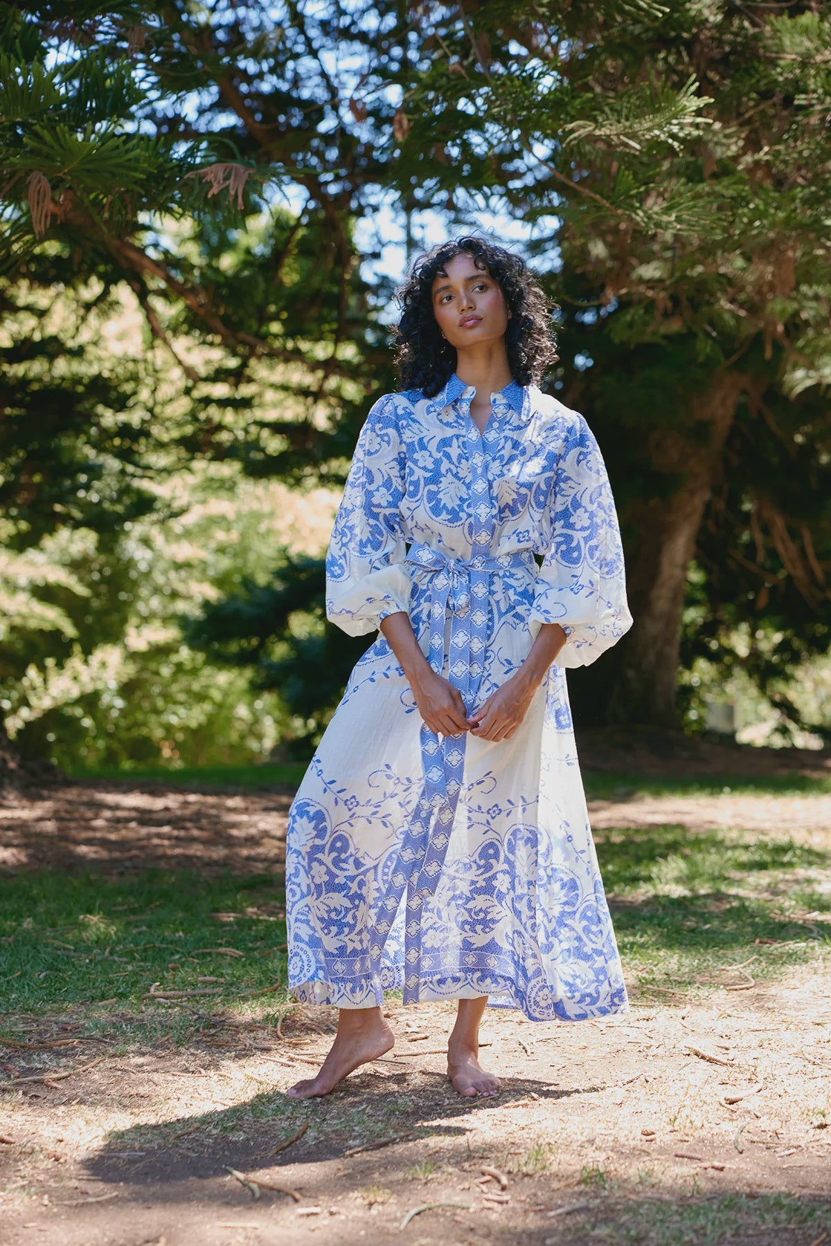 Aston Lucille Dress Antique Royal (Pre-order)