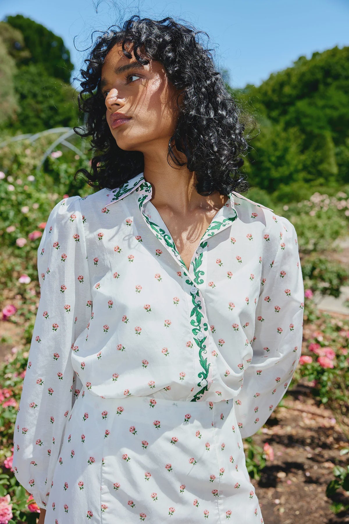 Aston Vivian Blouse Antique Rose