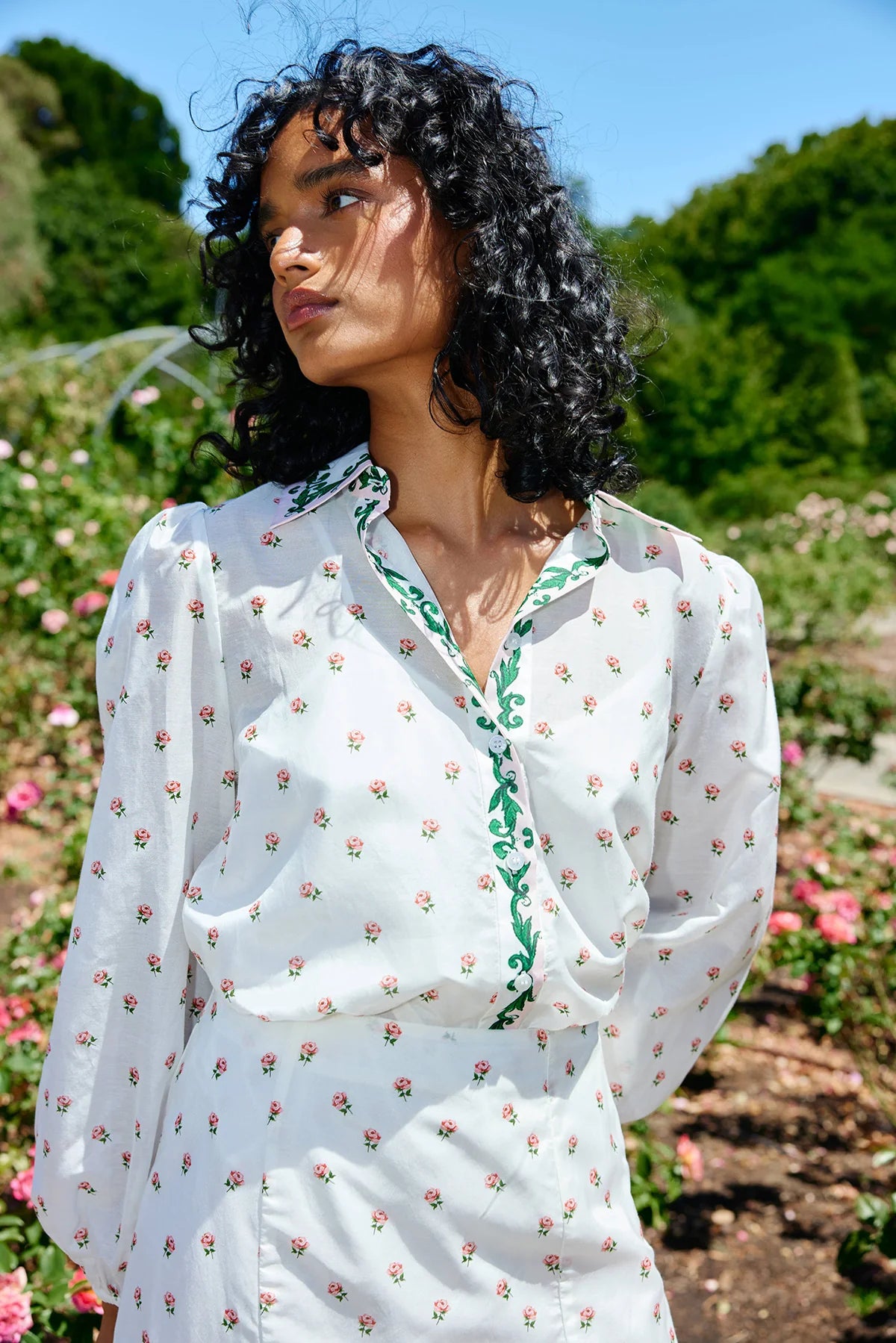 Aston Vivian Blouse Antique Rose