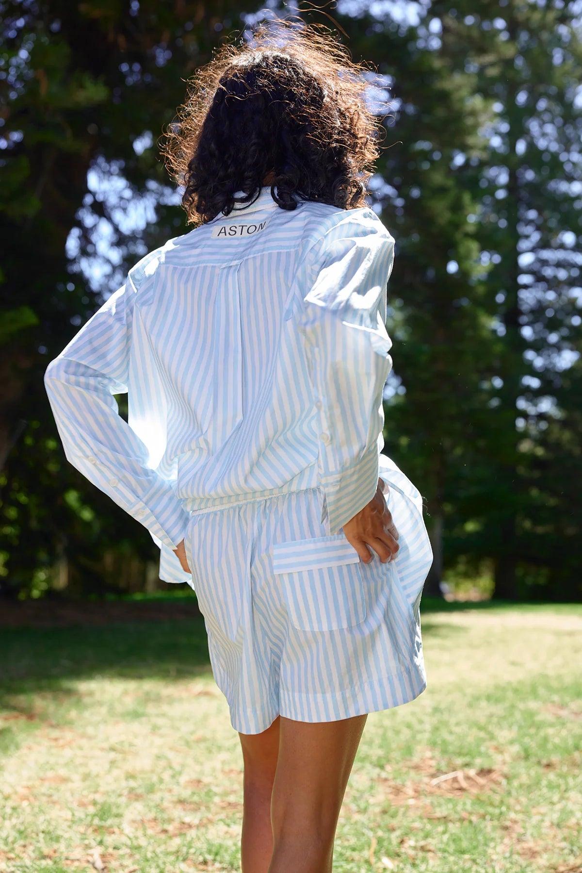 Aston Harvey Short Arctic Stripe