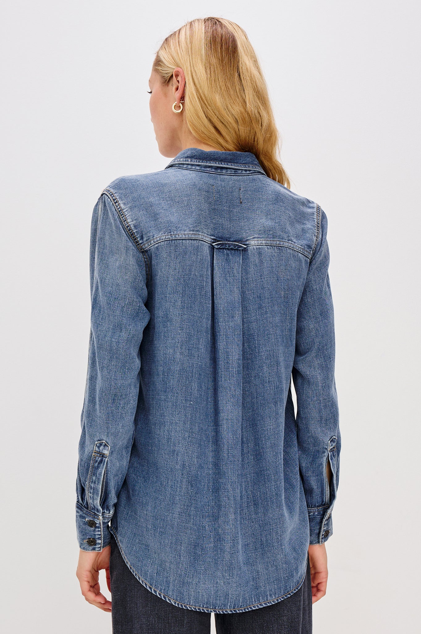 Rails Atticus Antique Blue Denim Shirt