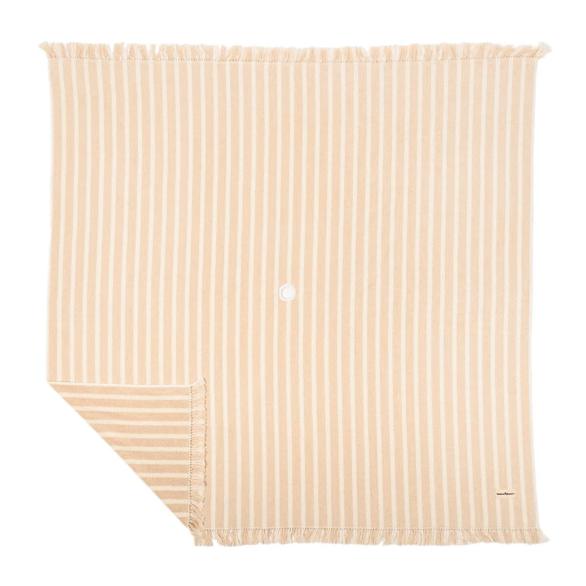 Business and Pleasure Beach Blanket Monaco Natural Stripe