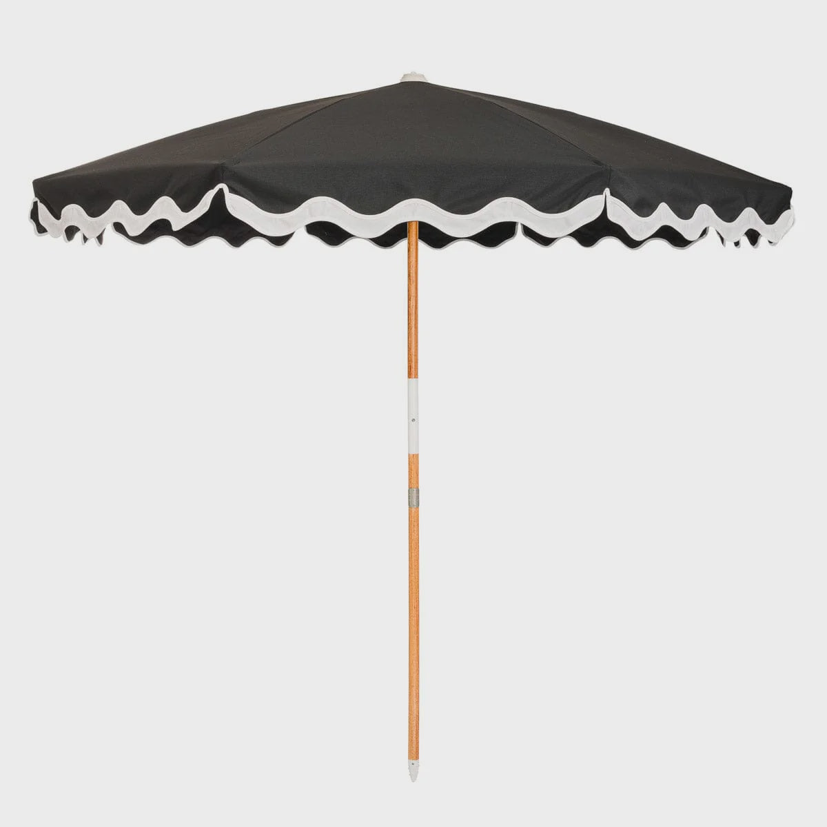 usiness and Pleasure Amalfi Beach Umbrella Rivie Black