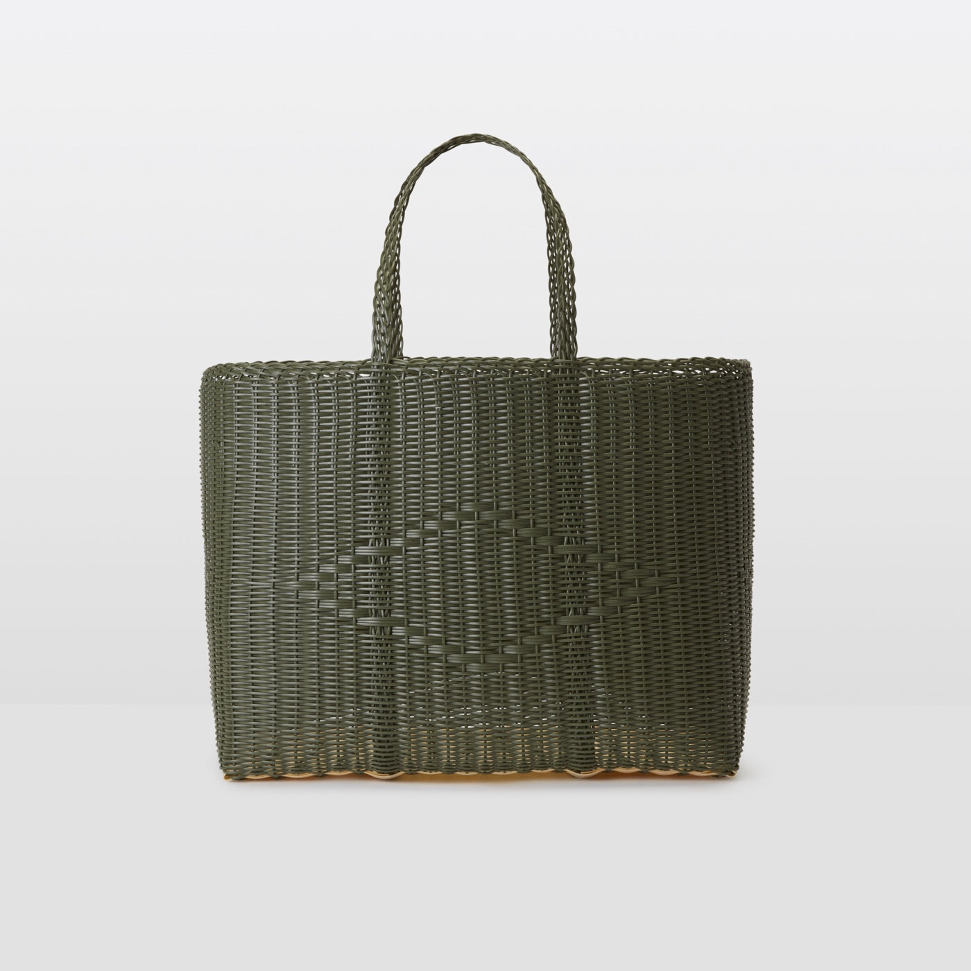 Palorosa Handwoven Tote Basket Large - Cactus