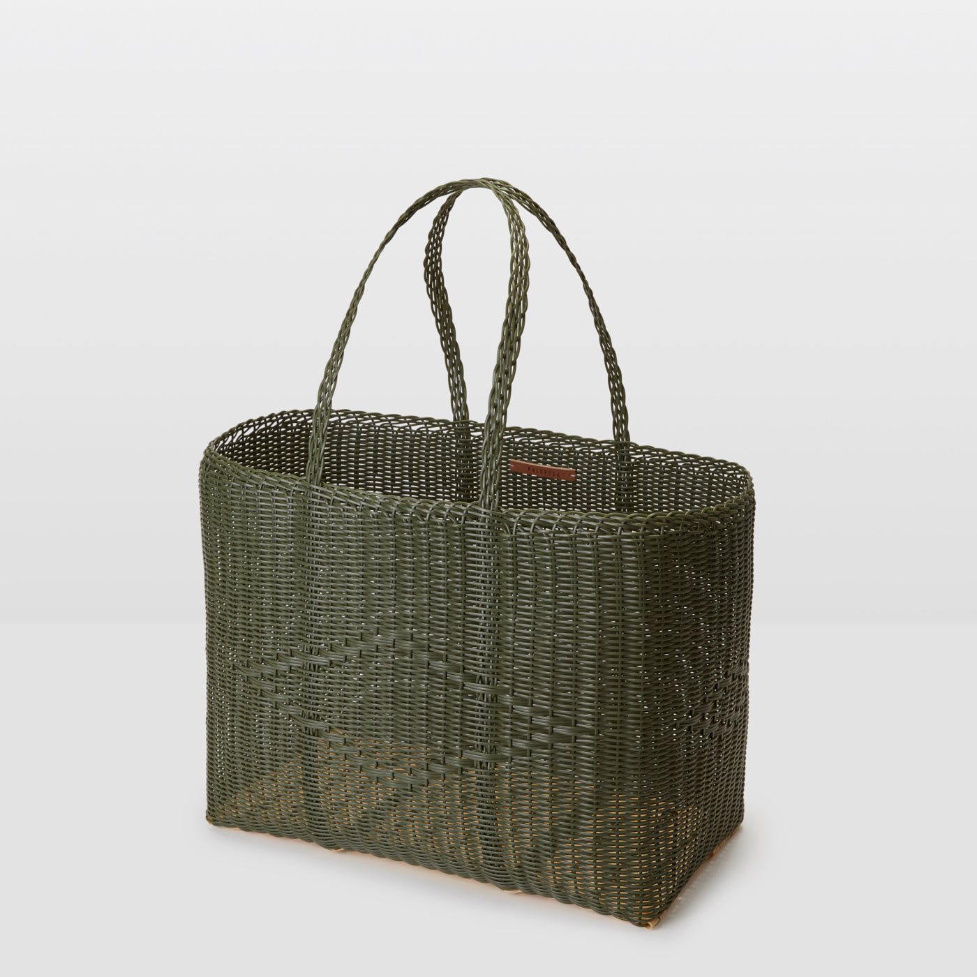 Palorosa Handwoven Tote Basket Large - Cactus
