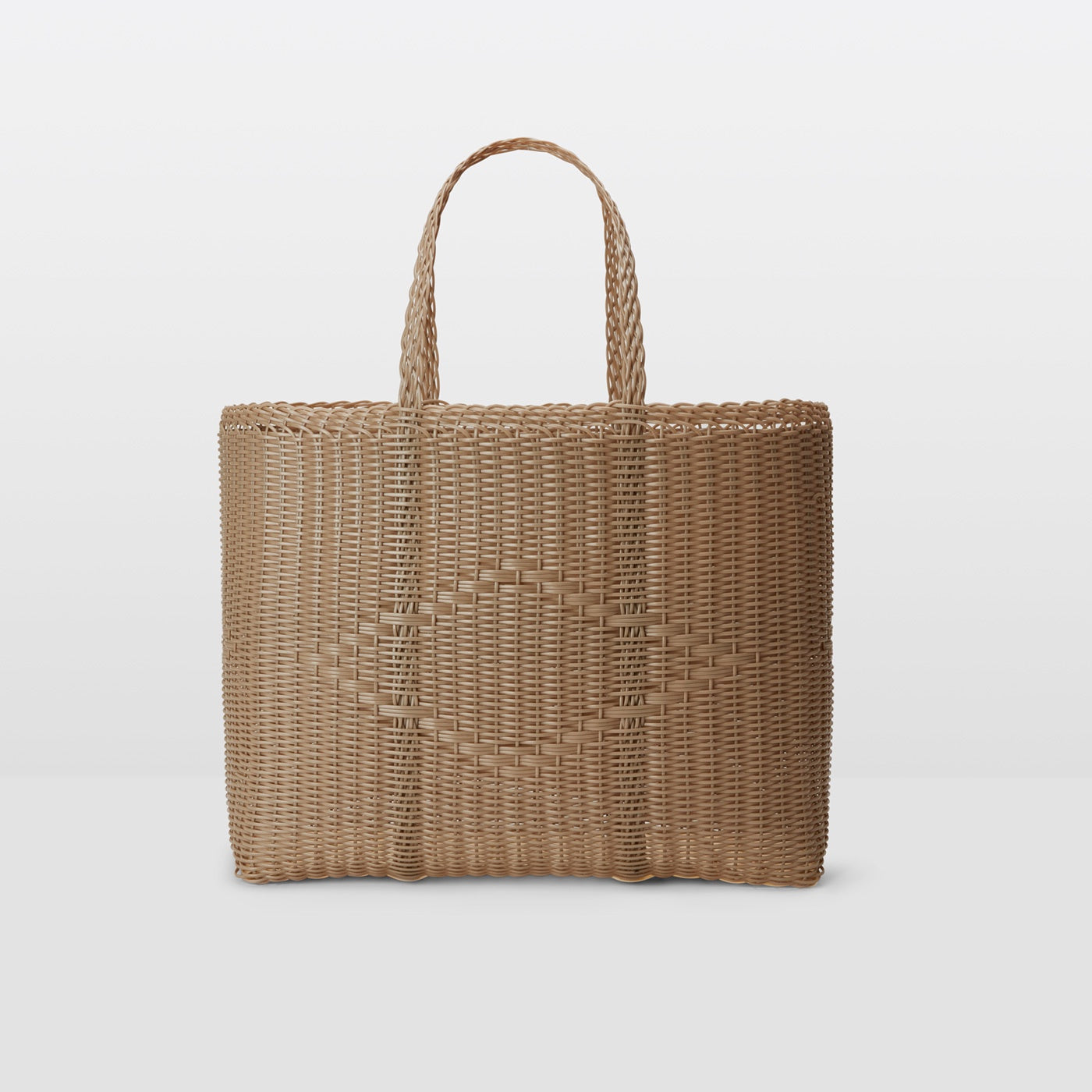 Palorosa Handwoven Tote Basket Large - Sand