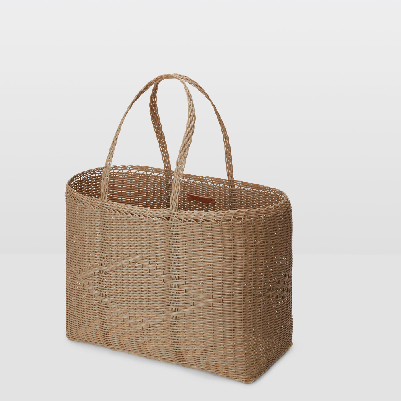 Palorosa Handwoven Tote Basket Large - Sand