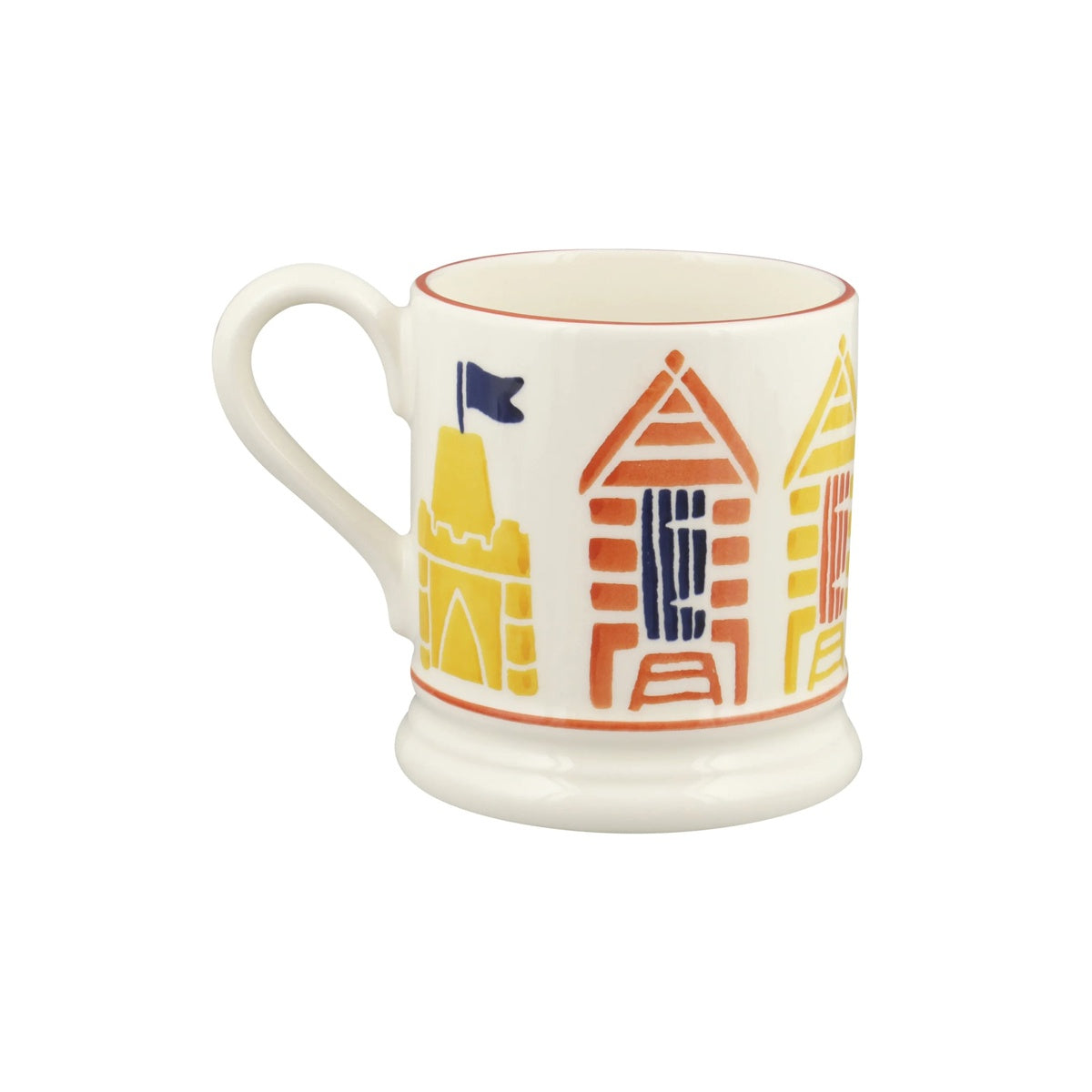 Emma Bridgewater Beach Huts 1/2 pint Mug