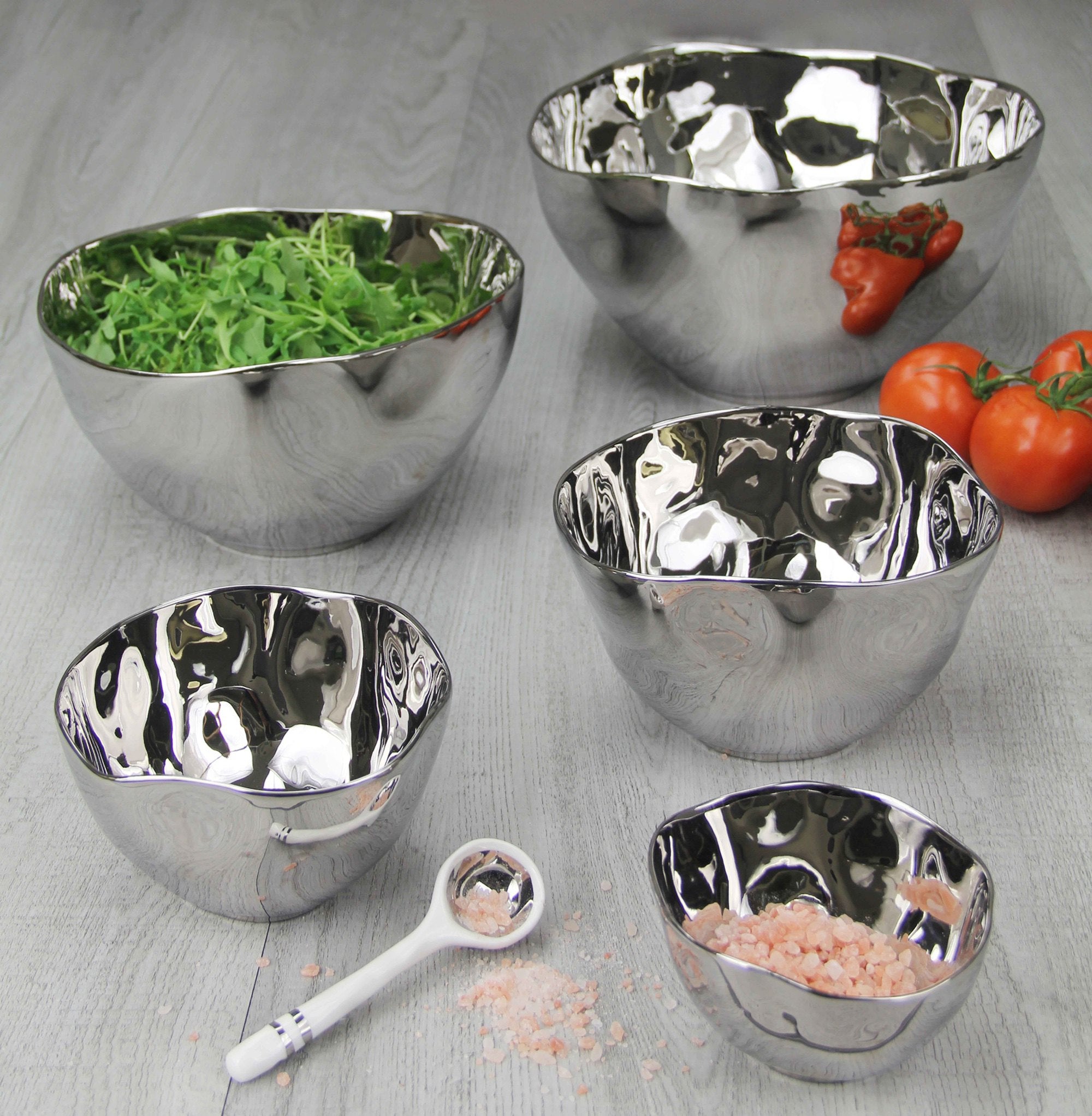 Pampa Bay Silver Snack Bowl