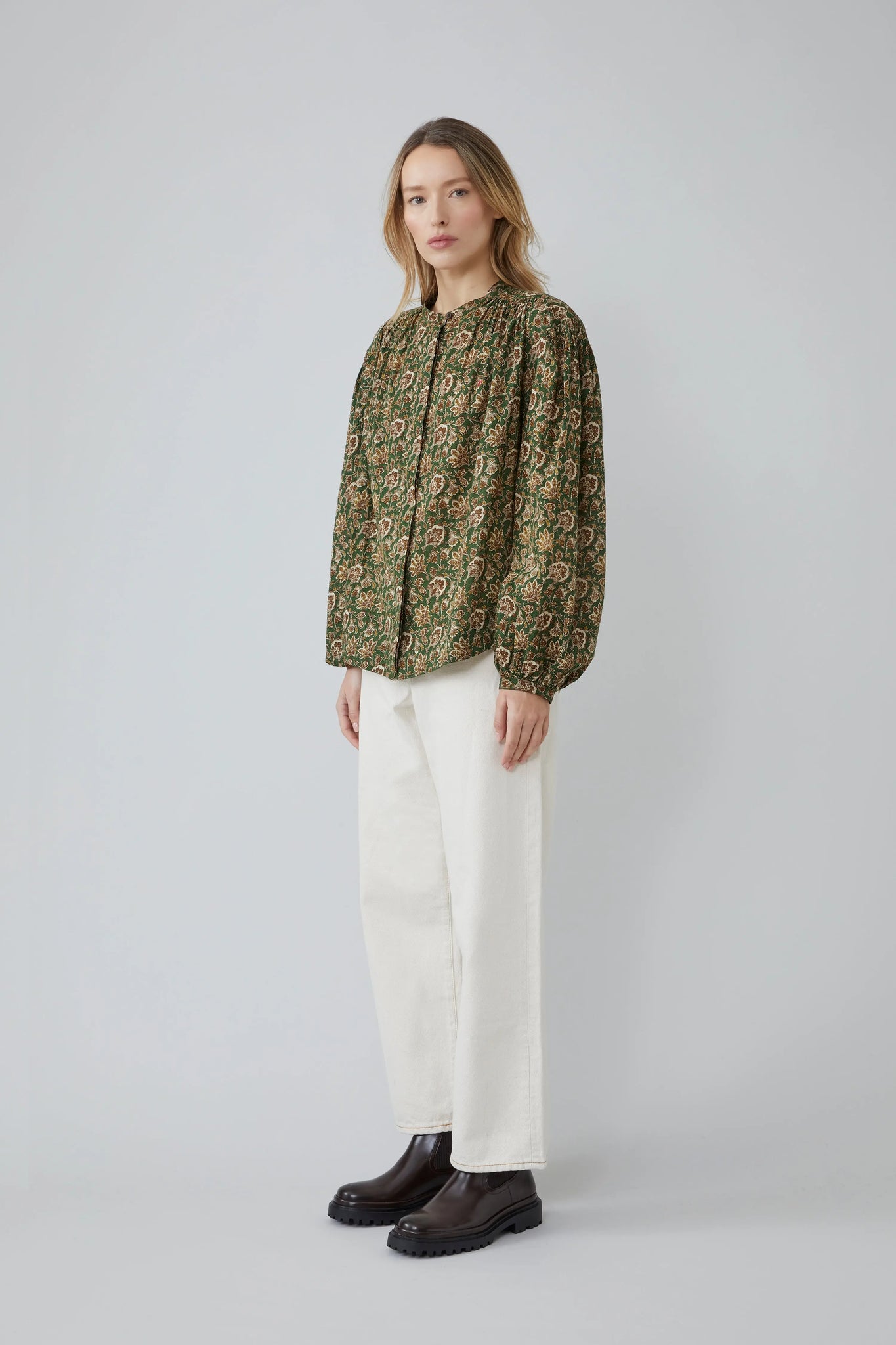 Moismont 100% Cotton Shirt 809 British Green