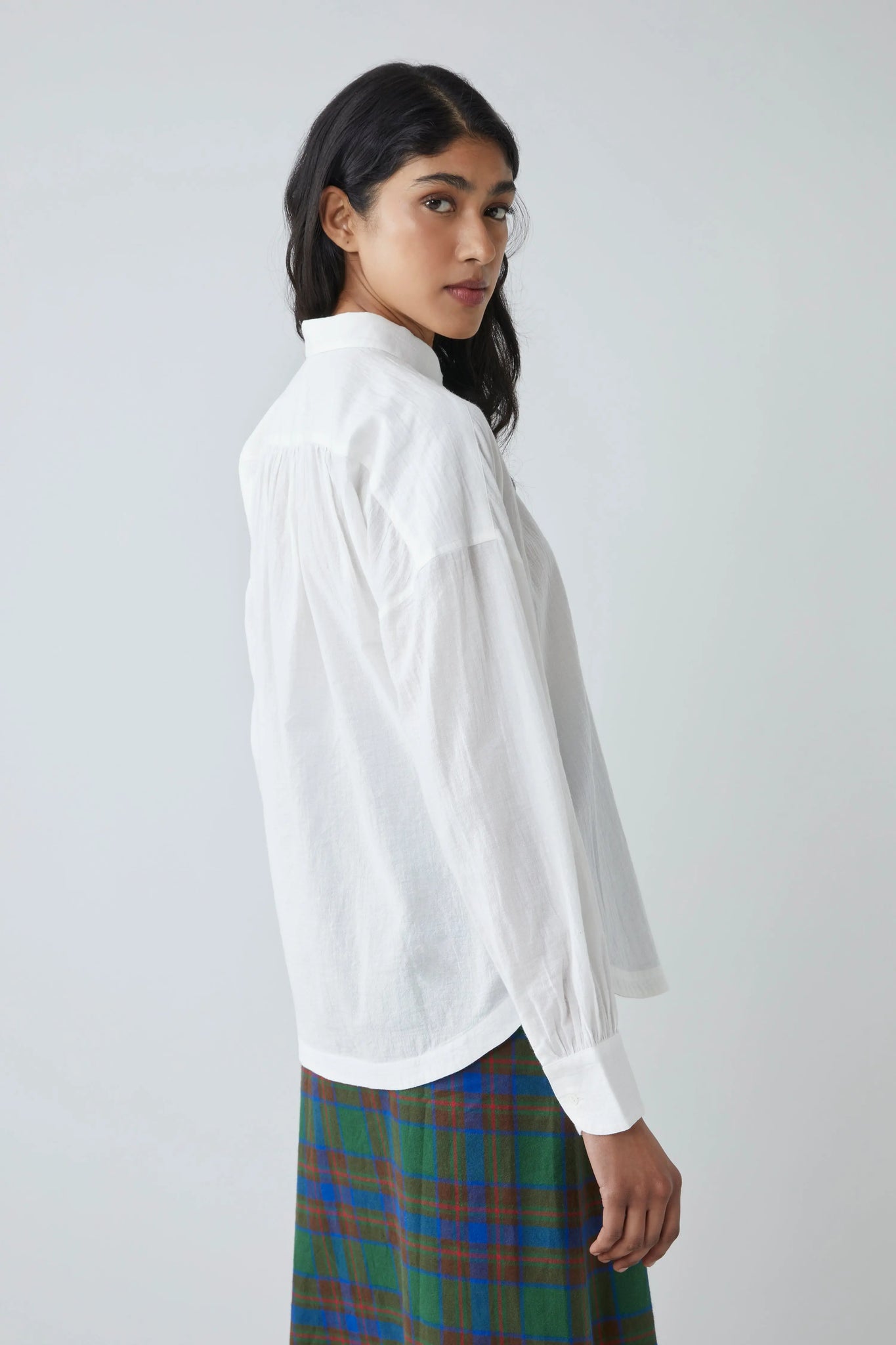 Moismont 100% Cotton Shirt 810 Crimp Natural