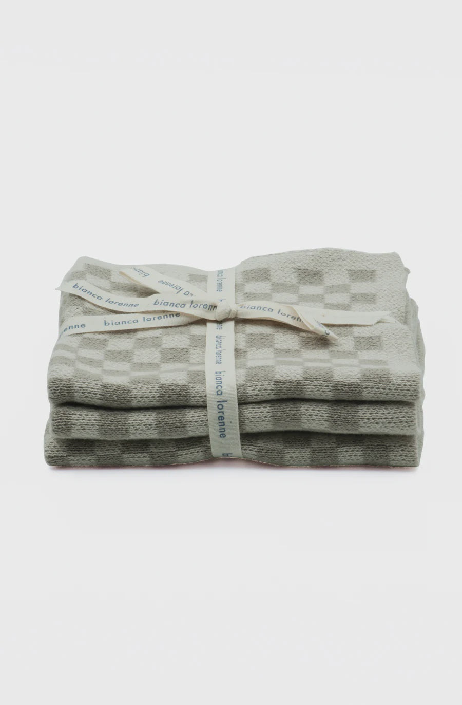 Chekka Cloth Taupe Set of 3