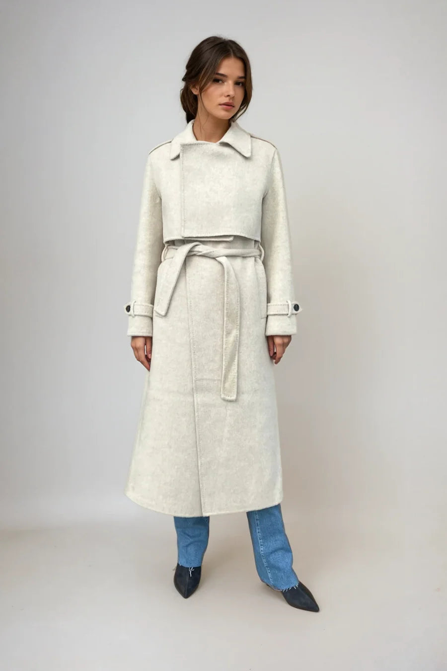 Deval Lawson Coat Almond