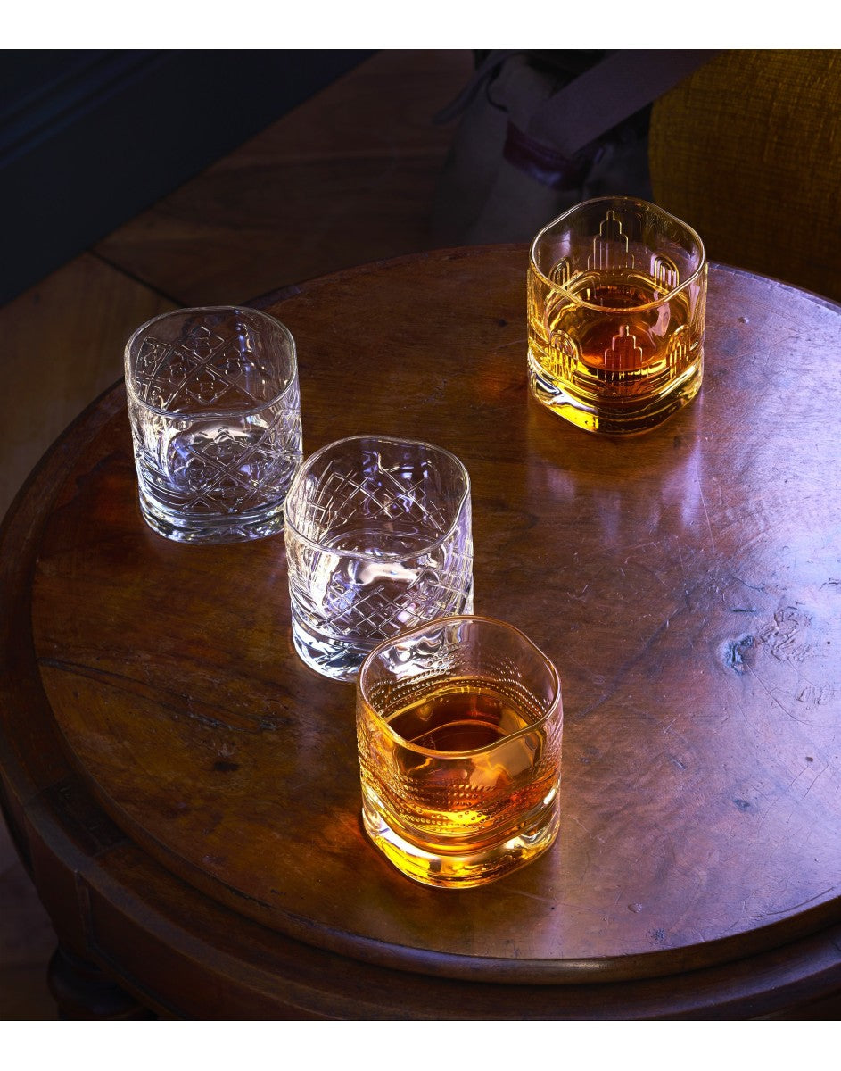 Dandy Whisky Glass Set of 4 boxed