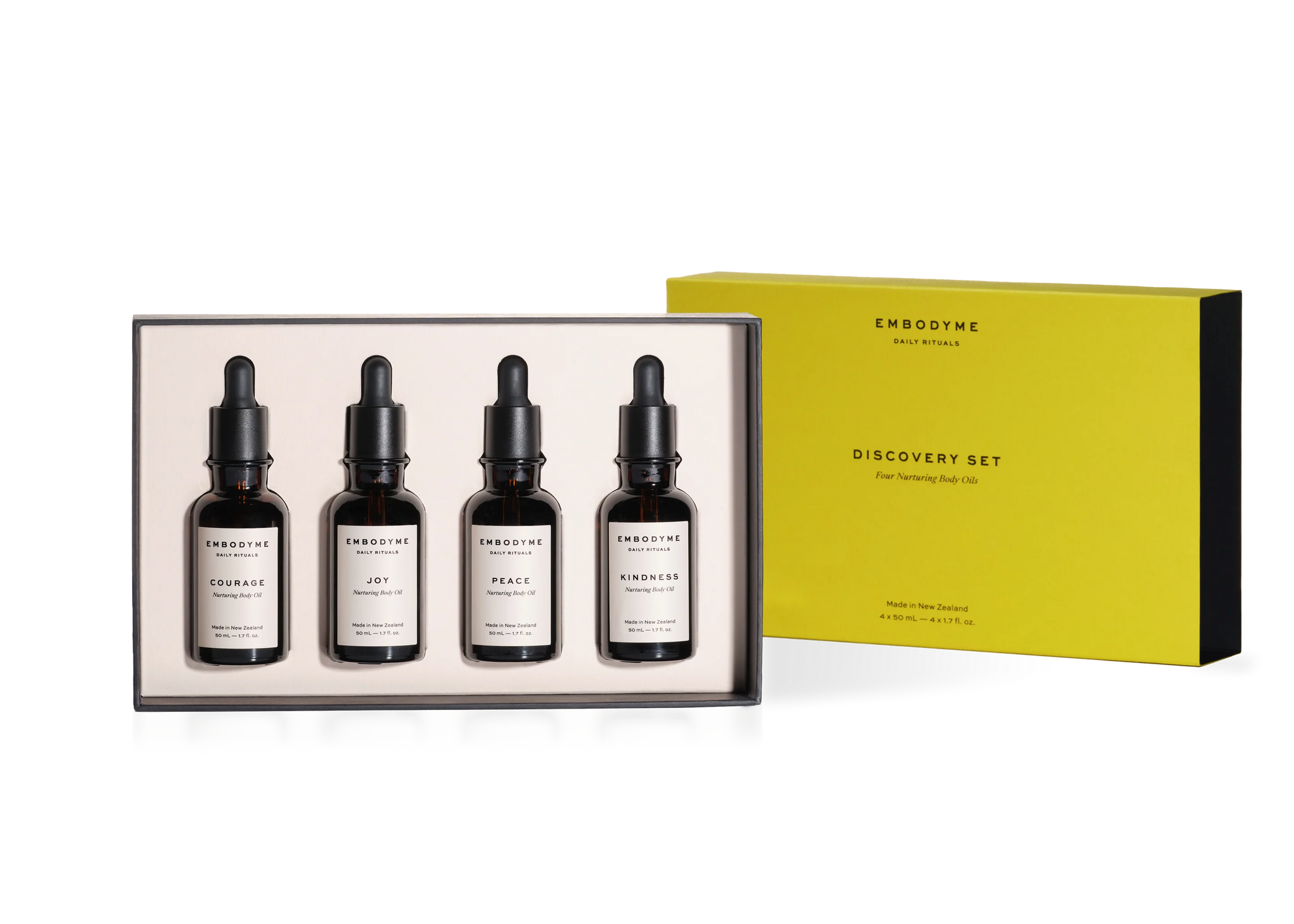 Embody Me Oil Discovery Set 4 x 50ml