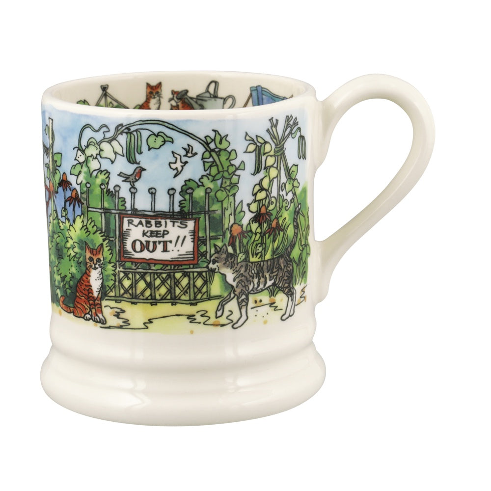 Emma Bridgewater Good Life Garden 1/2 pint Mug