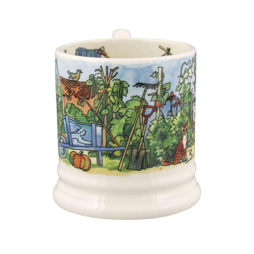 Emma Bridgewater Good Life Garden 1/2 pint Mug