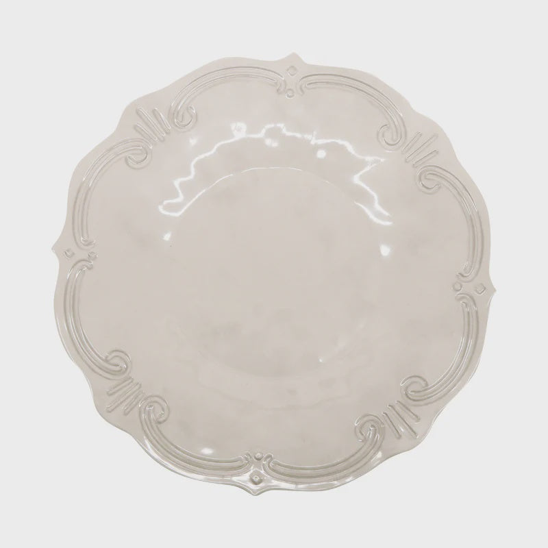 Melamine French Grey Dinner Plate