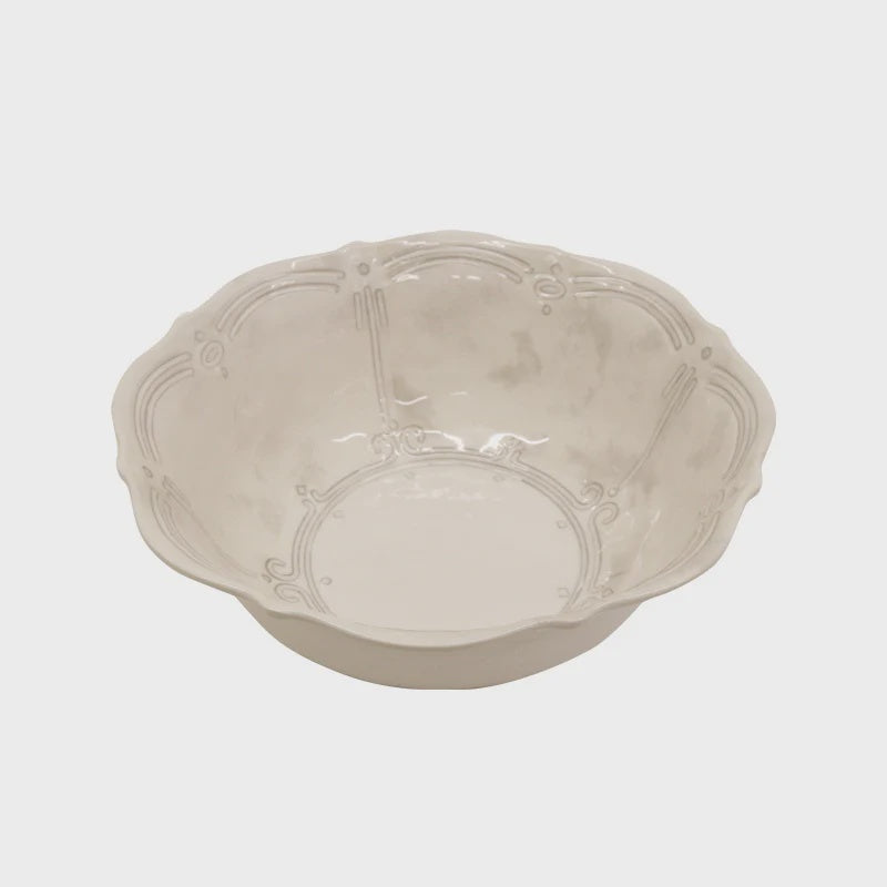 Melamine French Grey Bowl 30cm